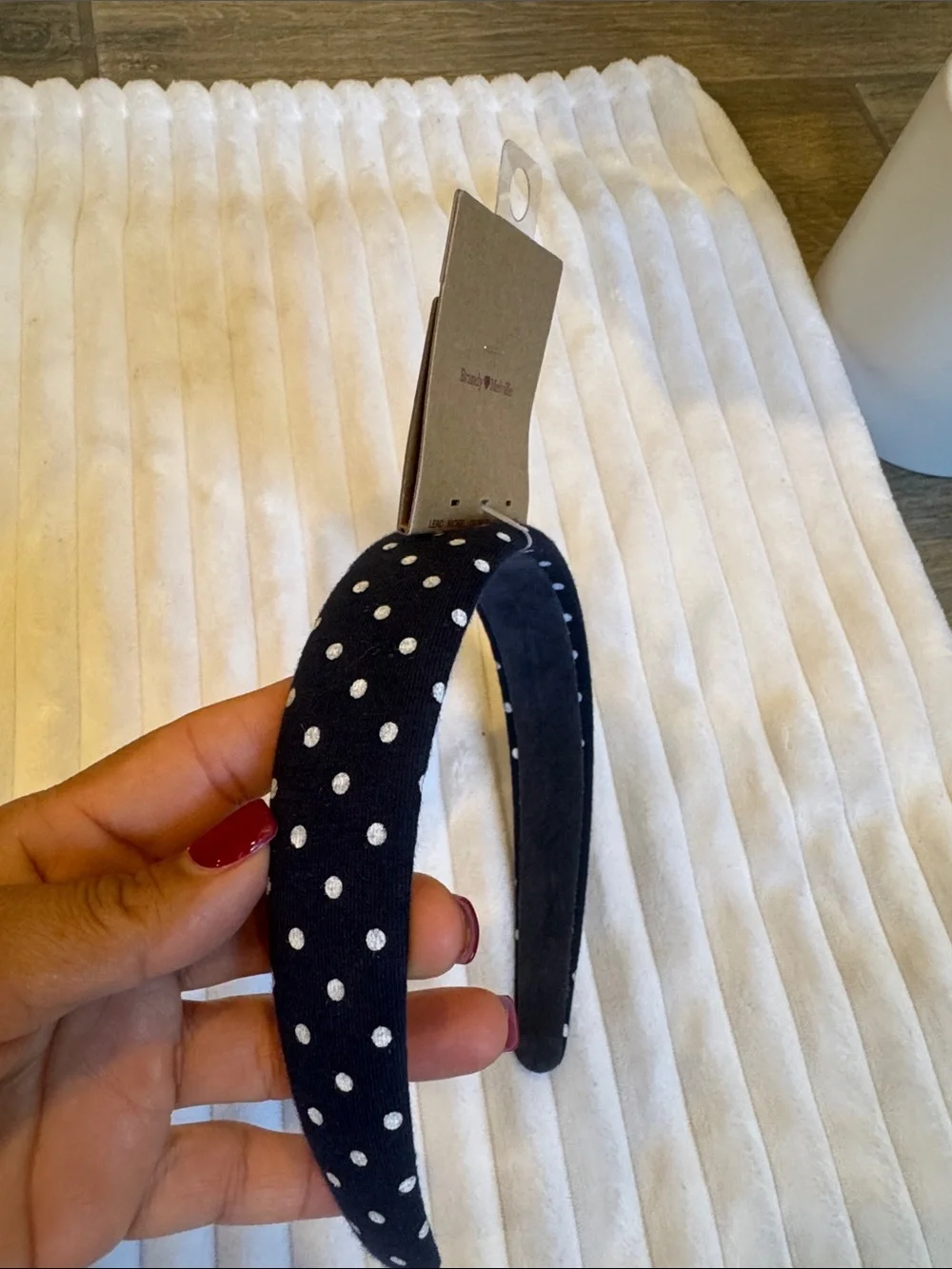Brandy💙Melville POLKA DOTS HEADBAND